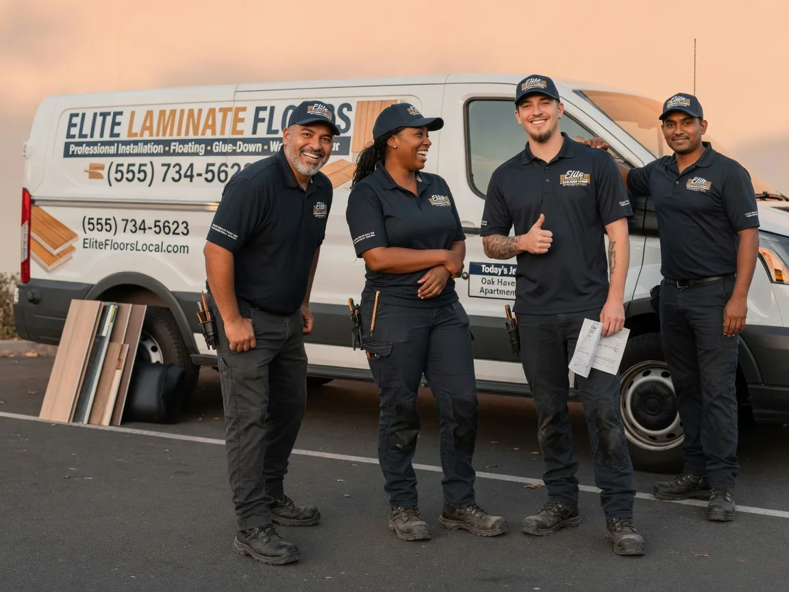 Laminate flooring installation company in Middleton, MI